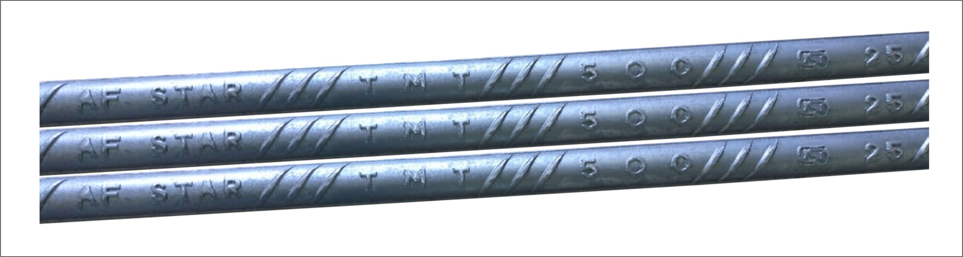 AF Star TMT Fe-550 Grade -25mm
